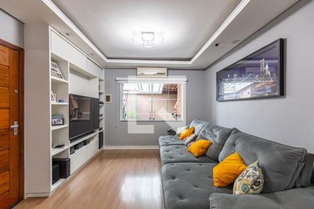 Sala de casa à venda com 2 quartos, 110m² em Vila Humaita, Santo André