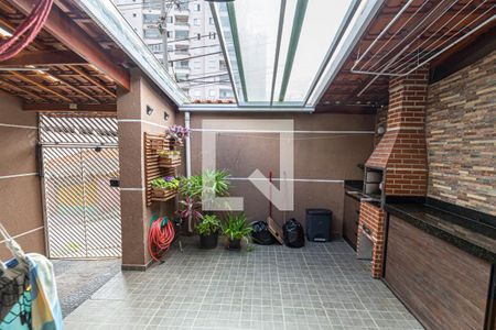 Vista da Sala de casa à venda com 2 quartos, 110m² em Vila Humaita, Santo André