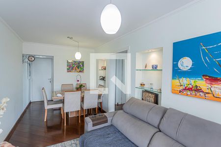 Sala de apartamento à venda com 3 quartos, 74m² em Vila Mangalot, São Paulo