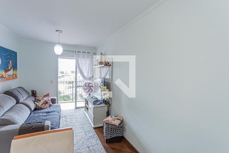 Sala de apartamento para alugar com 3 quartos, 74m² em Vila Mangalot, São Paulo