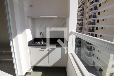 Varanda da Sala de apartamento para alugar com 1 quarto, 50m² em Vila Independência, Sorocaba