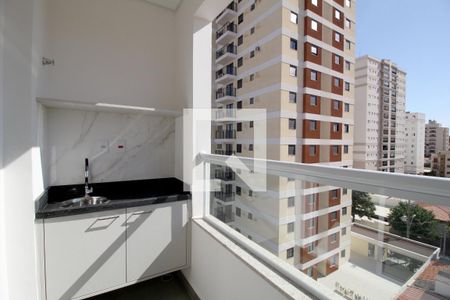 Varanda da Sala de apartamento para alugar com 1 quarto, 50m² em Vila Independência, Sorocaba
