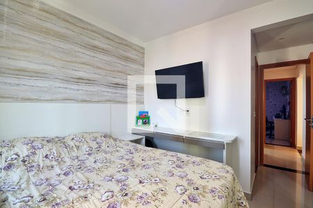 Suíte - Quarto 1 de apartamento para alugar com 2 quartos, 72m² em Vila Principe de Gales, Santo André