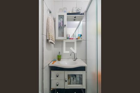 Banheiro de casa à venda com 1 quarto, 150m² em Vila Valparaiso, Santo André