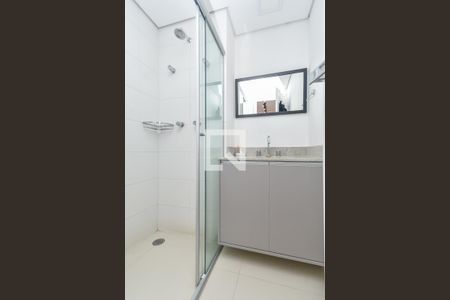 Banheiro de kitnet/studio à venda com 1 quarto, 25m² em Santa Efigênia, São Paulo