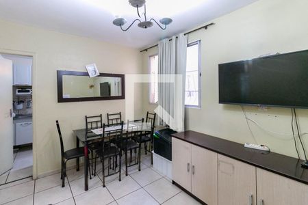 Sala de apartamento à venda com 2 quartos, 54m² em Havaí, Belo Horizonte