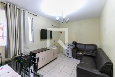 Sala de apartamento à venda com 2 quartos, 54m² em Havaí, Belo Horizonte