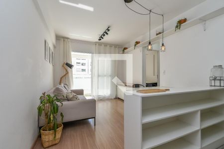 Sala de apartamento para alugar com 1 quarto, 40m² em Vila Buarque, São Paulo