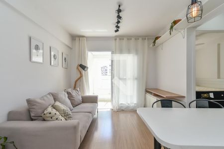 Sala de apartamento para alugar com 1 quarto, 40m² em Vila Buarque, São Paulo