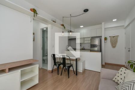Sala de apartamento para alugar com 1 quarto, 40m² em Vila Buarque, São Paulo