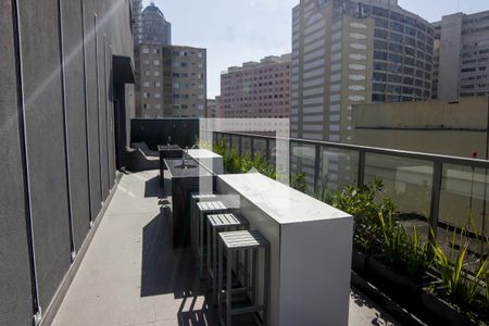 Studio à venda com 24m², 1 quarto e sem vagaTerraço