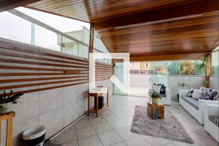 Sala da Cobertura de apartamento para alugar com 3 quartos, 160m² em Vila Curuçá, Santo André