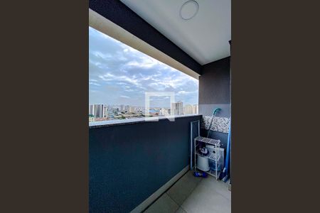 Varanda da Sala/Quarto de kitnet/studio para alugar com 1 quarto, 26m² em Quarta Parada, São Paulo