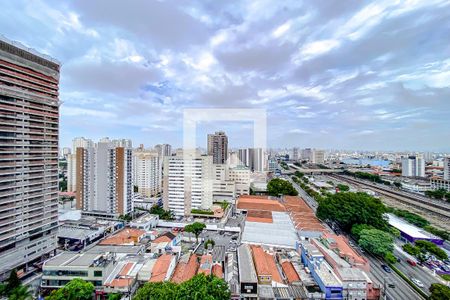 Vista da Varanda de kitnet/studio para alugar com 1 quarto, 26m² em Quarta Parada, São Paulo