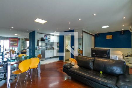 Sala de apartamento para alugar com 1 quarto, 60m² em Jardim do Mar, São Bernardo do Campo