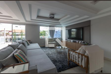 Sala de apartamento à venda com 4 quartos, 273m² em Recreio dos Bandeirantes, Rio de Janeiro