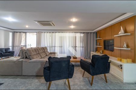 Sala de apartamento para alugar com 3 quartos, 183m² em Recreio dos Bandeirantes, Rio de Janeiro