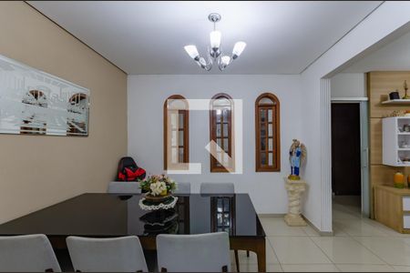 Sala de Jantar de casa à venda com 3 quartos, 220m² em Santa Monica, Belo Horizonte
