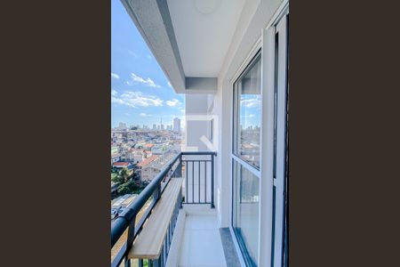 Varanda da Sala de apartamento à venda com 1 quarto, 38m² em Vila Invernada, São Paulo