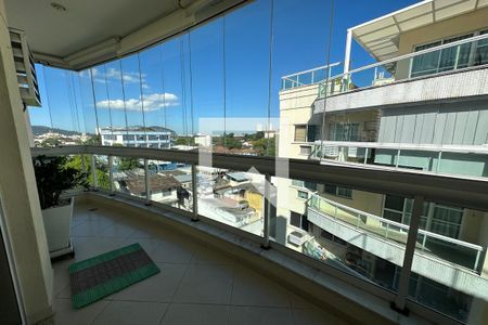 Varanda da Sala de apartamento à venda com 2 quartos, 169m² em Freguesia de Jacarepaguá, Rio de Janeiro