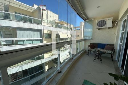 Varanda da Sala de apartamento à venda com 2 quartos, 169m² em Freguesia de Jacarepaguá, Rio de Janeiro