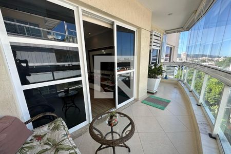 Varanda da Sala de apartamento à venda com 2 quartos, 169m² em Freguesia de Jacarepaguá, Rio de Janeiro