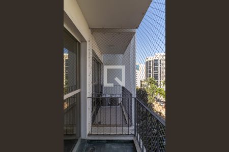 Varanda da Sala de apartamento para alugar com 2 quartos, 73m² em Itaim Bibi, São Paulo