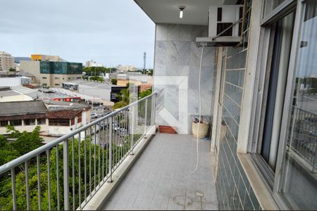 Varanda da Sala de apartamento para alugar com 3 quartos, 91m² em Taquara, Rio de Janeiro