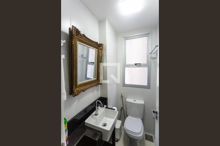 Lavabo da Sala de apartamento à venda com 1 quarto, 44m² em Funcionários, Belo Horizonte