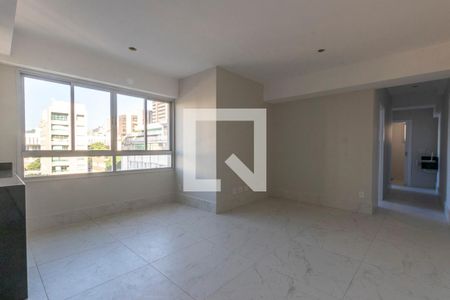 Sala de apartamento à venda com 2 quartos, 64m² em Santo Agostinho, Belo Horizonte