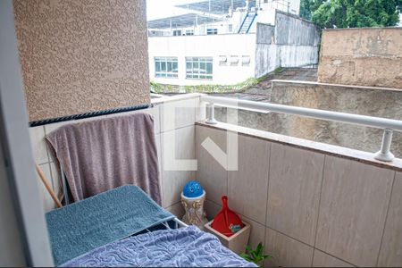 varanda de apartamento à venda com 3 quartos, 100m² em Taquara, Rio de Janeiro