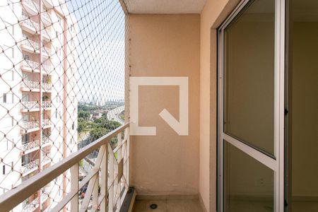 Varanda da Sala de apartamento para alugar com 2 quartos, 56m² em Chácara Califórnia, São Paulo