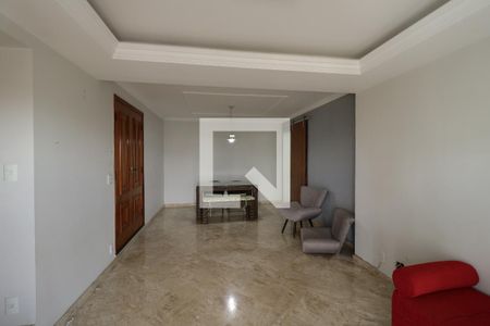 Sala de apartamento à venda com 3 quartos, 144m² em Vila Valparaíso, Santo André