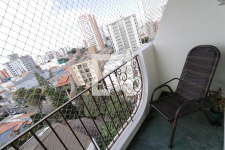 Sala - Sacada de apartamento à venda com 3 quartos, 144m² em Vila Valparaíso, Santo André