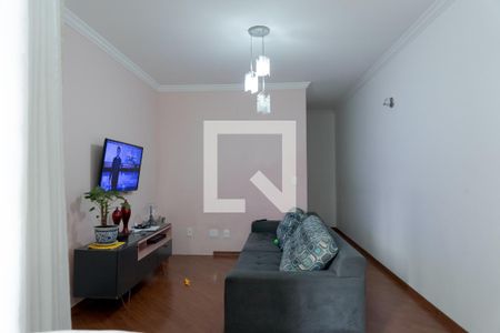 Sala de apartamento à venda com 2 quartos, 75m² em Vila Bastos, Santo André