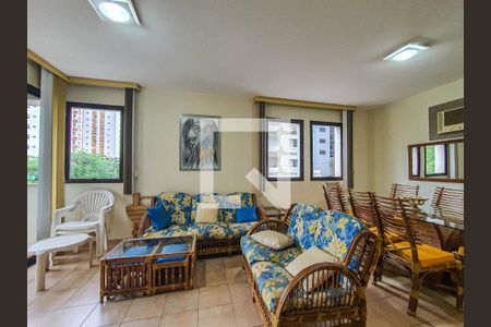 Sala de apartamento para alugar com 3 quartos, 108m² em Centro, Guarujá