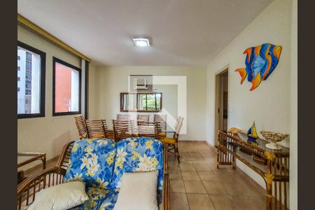 Sala de apartamento para alugar com 3 quartos, 108m² em Centro, Guarujá
