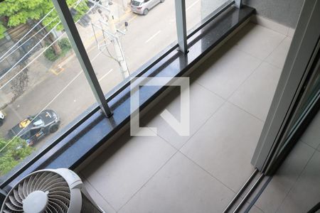 Varanda do Studio de kitnet/studio para alugar com 1 quarto, 29m² em Perdizes, São Paulo