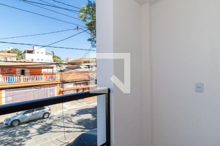 Varanda da Sala de apartamento para alugar com 1 quarto, 27m² em Vila Isolina Mazzei, São Paulo