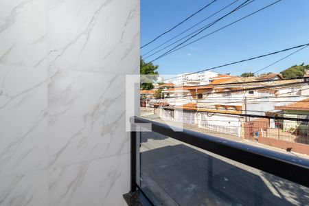 Varanda da Sala de apartamento para alugar com 1 quarto, 27m² em Vila Isolina Mazzei, São Paulo
