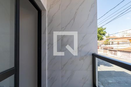 Varanda da Sala de apartamento para alugar com 1 quarto, 27m² em Vila Isolina Mazzei, São Paulo