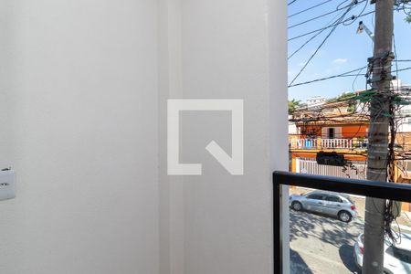 Varanda da Sala de apartamento à venda com 1 quarto, 27m² em Vila Isolina Mazzei, São Paulo