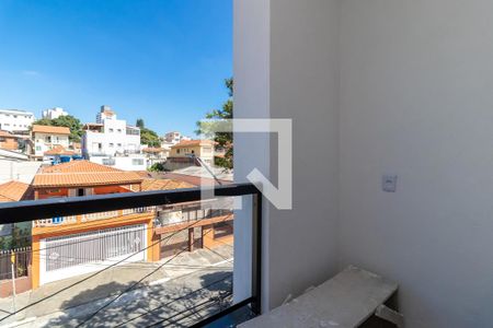 Varanda da Sala de apartamento para alugar com 1 quarto, 27m² em Vila Isolina Mazzei, São Paulo