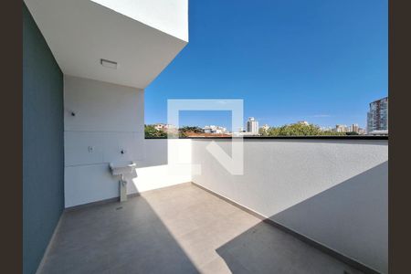 Varanda de kitnet/studio para alugar com 1 quarto, 39m² em Vila Isolina Mazzei, São Paulo