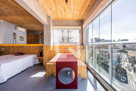 Cozinha de apartamento à venda com 1 quarto, 32m² em Pinheiros, São Paulo