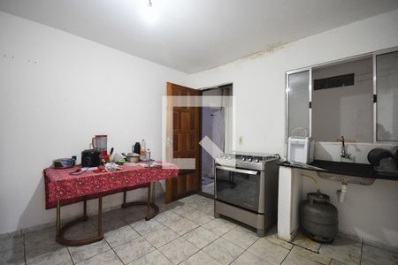 Cozinha de apartamento para alugar com 1 quarto, 63m² em Parque Monte Alegre, Taboão da Serra