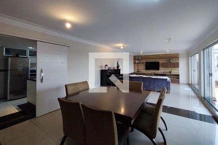 Sala de Estar e Jantar de apartamento à venda com 5 quartos, 300m² em Cambuí, Campinas