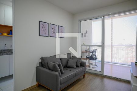 Sala de apartamento para alugar com 1 quarto, 45m² em Vila Dom Pedro I, São Paulo