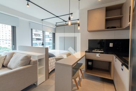 Studio à venda com 36m², 1 quarto e 1 vagaStudio