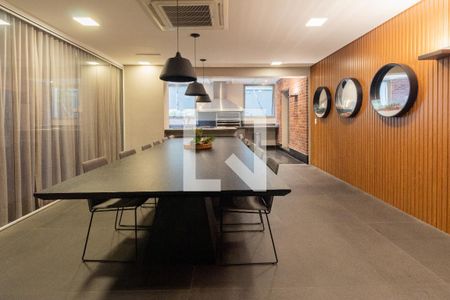 Studio para alugar com 36m², 1 quarto e 1 vagaEspaço gourmet